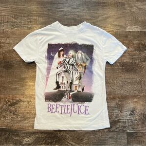 Beetlejuice Unisex Kids Graphic Tee Size XS